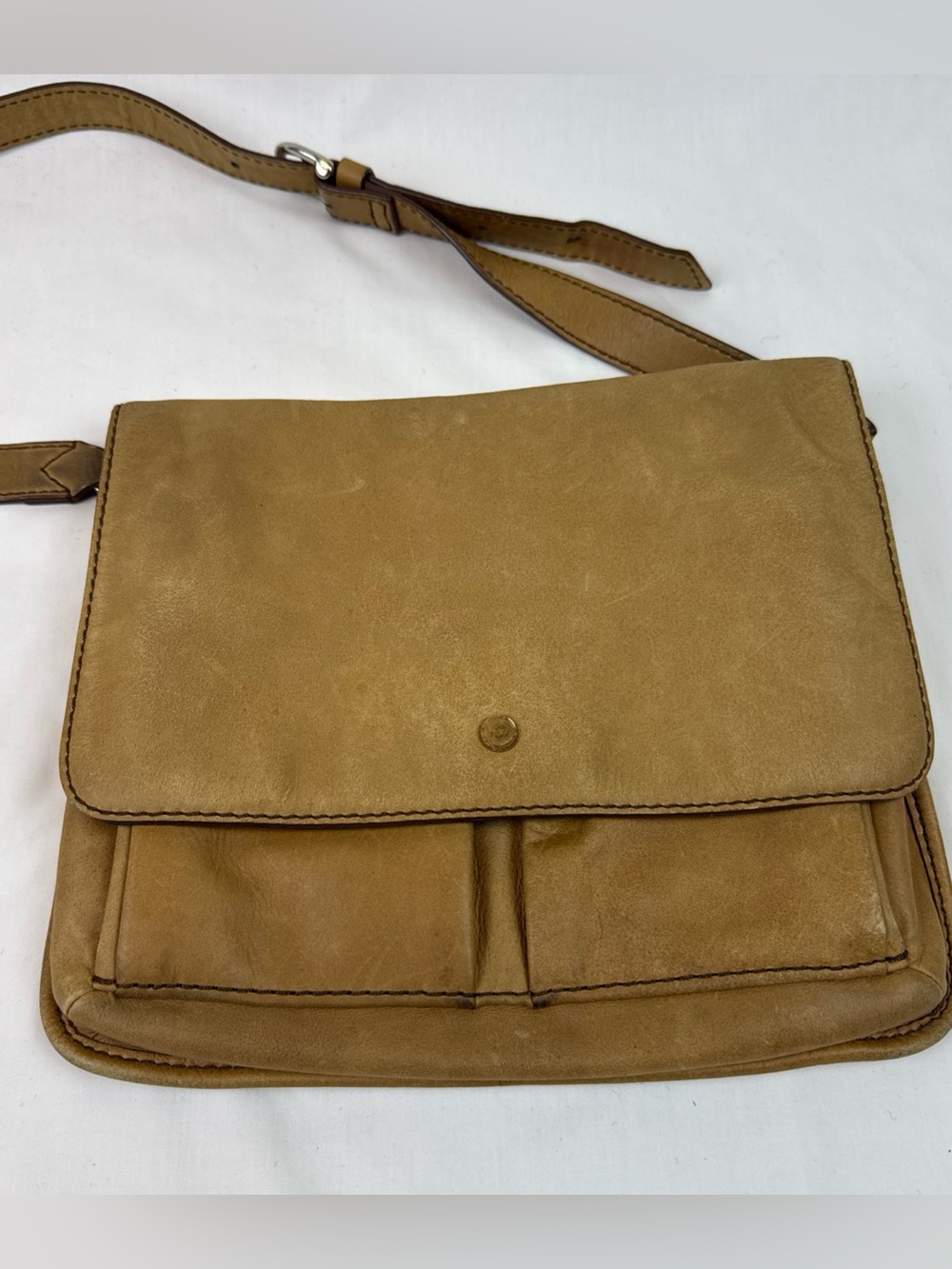 Fossil vintage Leather Crossbody Bag in Tan